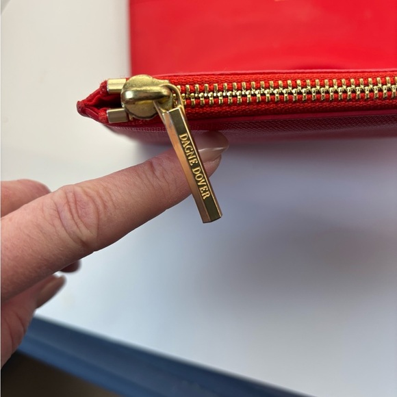 Dagne Dover Vibrant Red Wristlet - Picture 6 of 9
